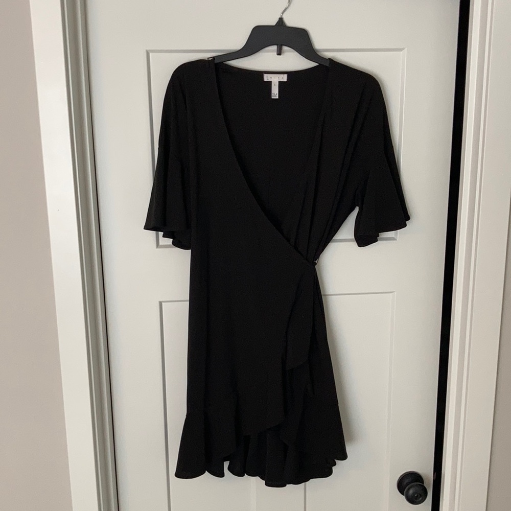 Black Wrap Dress